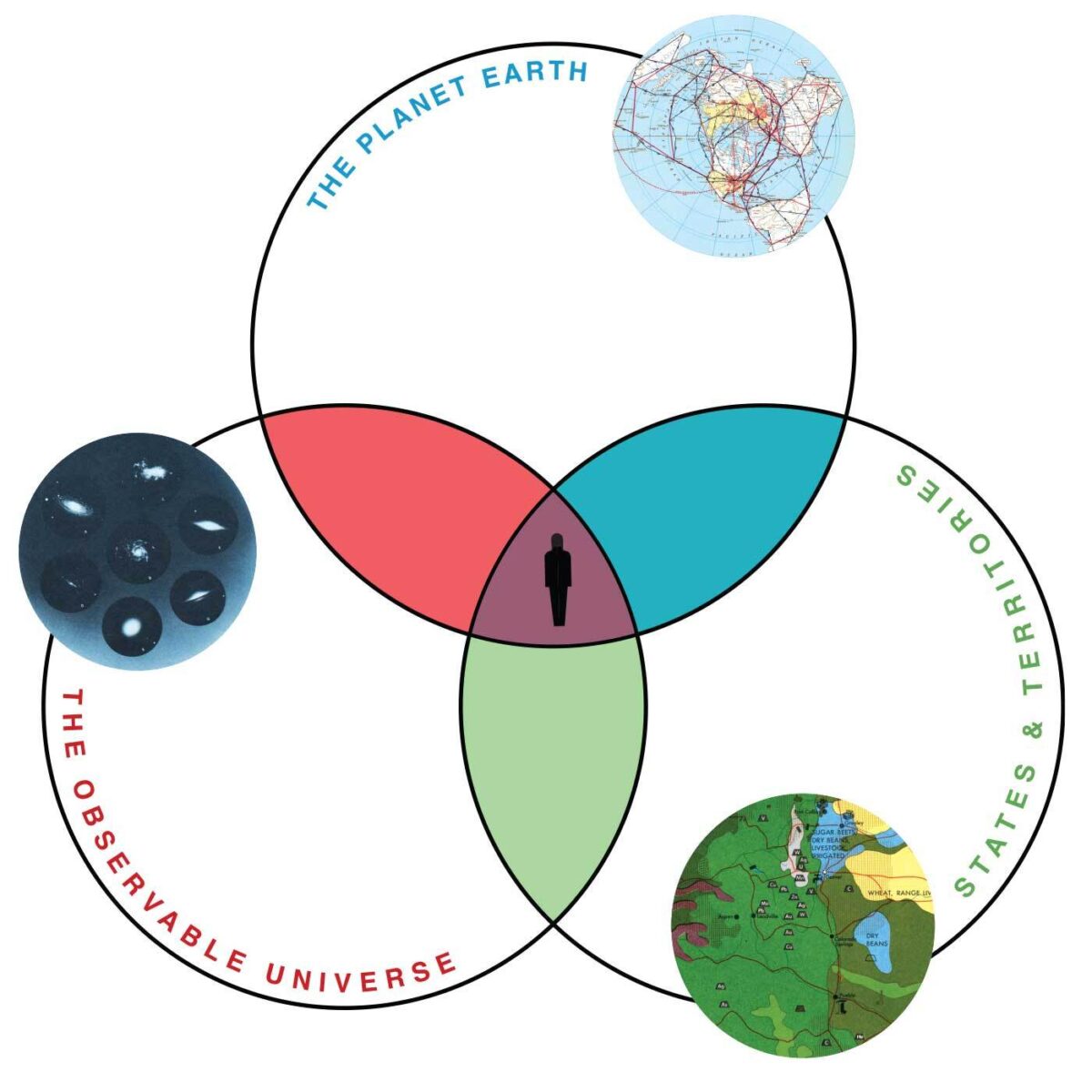 Charting Space Herbert Bayer’s World GeoGraphic Atlas at 70 The Chartingspace.com